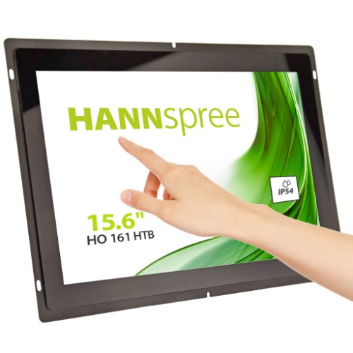 Hannspree Open Frame HO 161 HTB Totem design 39.6 cm (15.6") LED 250 cd/m² Full HD Black Touchscreen 24/7