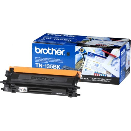Brother TN-135BK Toner black high-capacity, 5K pages ISO/IEC 19798 for Brother HL-4040 CN