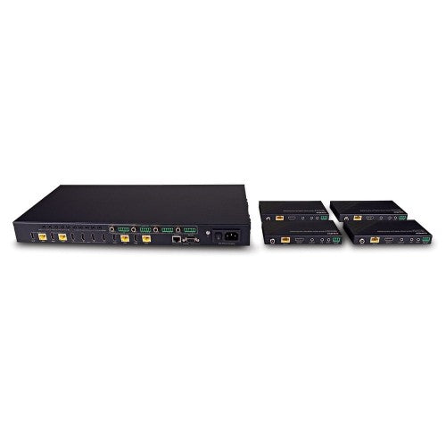 Lindy 150m Cat.6 4x4 HDMI 4K60 HDBaseT Matrix Extender
