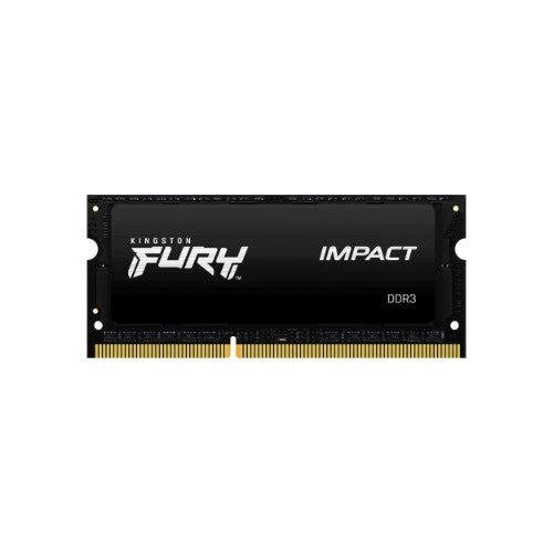 Kingston Technology FURY Impact memory module 8 GB 1 x 8 GB DDR3L 204-pin SO-DIMM