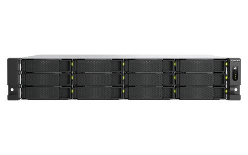 QNAP TS-H1465U-RP Storage server Rack (2U) 8 GB DDR5 0 TB QNAP QTS Black