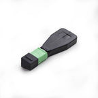 StarTech.com MPO Loopback Plug, Single Mode 9/125 MPO-8 Male Fiber Loopback Adapter, MPO/MTP-APC Connector Loopback Test Plug, MPO Male Loopback Tester