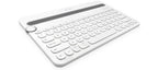 Logitech K480 Grey, White Bluetooth AZERTY French