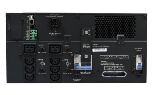 Vertiv Liebert GXT5 Double Online Conversion UPS -5000VA/5000W| 230V| With Rackmount Kit and Intellislot RDU101 Communication Card| GXT5-5000IRT5UXLN
