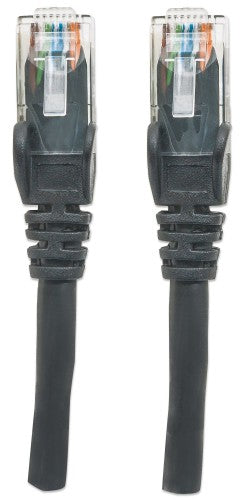 Intellinet Cat6 U/UTP Network Patch Cable, 1.5 m (5 ft.), Black