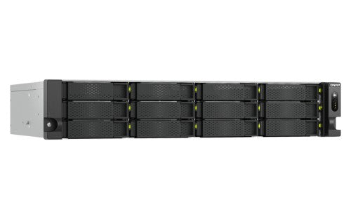 QNAP TS-H1465U-RP Storage server Rack (2U) 8 GB DDR5 0 TB QNAP QTS Black