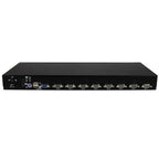 StarTech.com 8 Port 1U Rackmount USB PS/2 KVM Switch with OSD