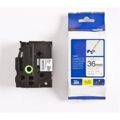 Brother TZE-FX261 DirectLabel black on white Laminat 36mm x 8m for Brother P-Touch TZ 3.5-36mm/HSE/6-36mm