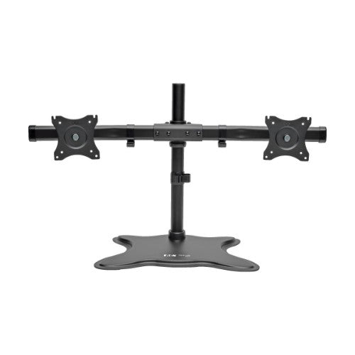 Eaton DDR1327SDD Dual-Monitor Desktop Mount Stand for 13" to 27" Flat-Screen Displays
