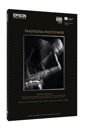 Epson Traditional Photo Paper, DIN A4, 325g/m2, 25 Sheets