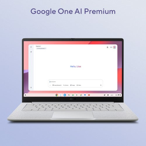 ASUS Chromebook CM14 CM1405C4-S60004 MediaTek Kompanio Kompanio 540 Laptop 35.6 cm (14") Full HD 4 GB LPDDR5x-SDRAM 64 GB eMMC Wi-Fi 6 (802.11ax) ChromeOS Grey