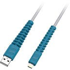 OtterBox EZGrab Cable Bundle USB A-Lightning & 1/8" Audio Space Speed, Space Speed Silver