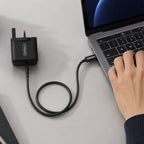 StarTech.com 65W USB-C Laptop Charger, GaN Charger with Power Adapter Brick for Dell, XPS, HP ProBook, MacBook Pro, Microsoft Surface Pro, Black