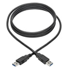 Tripp Lite U325-006 USB 3.0 SuperSpeed A to A Cable for USB 3.0 All-in-One Keystone/Panel Mount Couplers (M/M), Black, 6 ft. (1.8 m)