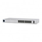 Ubiquiti UniFi 24-Port PoE Managed L2/L3 Gigabit Ethernet (10/100/1000) Power over Ethernet (PoE) 1U Silver