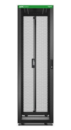 APC Easy Rack, 42U, Black, With Roof, Castors, Feet, 4 Brackets, and Side Panels, No Bottom, 1991H x 600W x 800D mm
