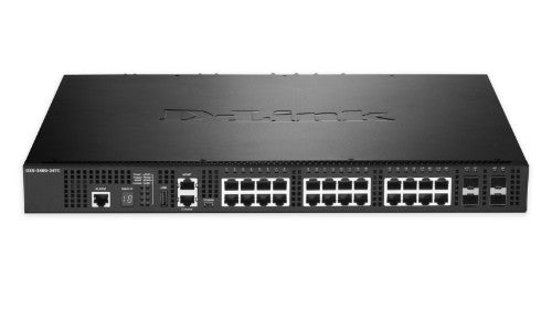 D-Link 20-Port 10GBASE-T/SFP+ and 10GBASE-T/SFP+ Combo Port Managed Switch