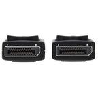 Tripp Lite P580-006 DisplayPort Cable with Latching Connectors, 4K 60 Hz (M/M), Black, 6 ft. (1.83 m)