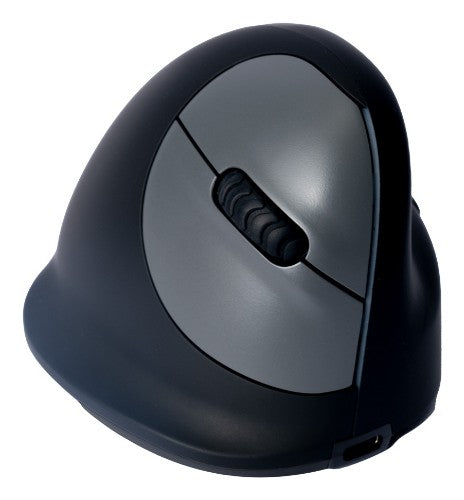R-Go Tools Ergonomic mouse R-Go HE Break with break software, medium (hand size 165-185 mm), right-handed, Bluetooth, black