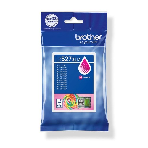 Brother LC-527XLM Ink cartridge magenta high-capacity, 2K pages ISO/IEC 19752 for Brother MFC-J 4350/6560/6975