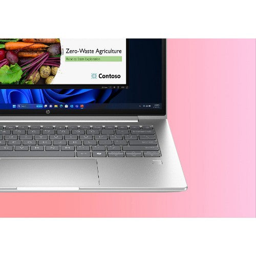 HP ProBook 4 G1i AI Intel Core Ultra 5 225U Laptop 35.6 cm (14") WUXGA 24 GB DDR5-SDRAM 512 GB SSD Wi-Fi 6E (802.11ax) Windows 11 Pro AI PC Silver