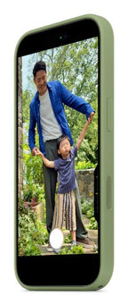 Apple iPhone 17 Silicone Case with MagSafe – Light Moss