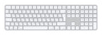 Apple Magic keyboard Universal USB + Bluetooth QWERTY Russian White