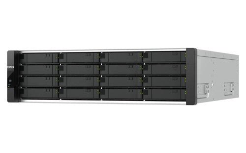 QNAP ES1686dc R2 NAS Rack (3U) Intel® Xeon® D D-2142IT 64 GB DDR4 0 TB QNAP QES Black, Grey