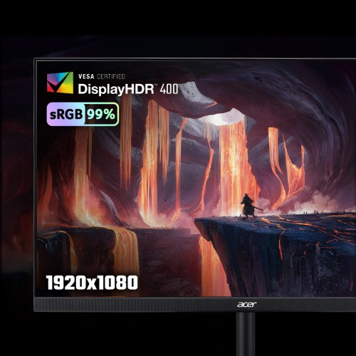 Acer NITRO XV2 Nitro XV242F gaming monitor - 540Hz, 23.8", Full HD, 0.5ms, FreeSync Premium, DisplayHDR 400, HDMI & DP