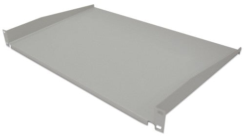 Intellinet 19" Cantilever Shelf, 1U, Shelf 300mm, Non-Vented, Max 25kg, Grey, Three Year Warranty