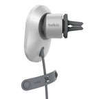 Belkin BoostCharge Pro Mobile phone Grey Cigar lighter Wireless charging Auto
