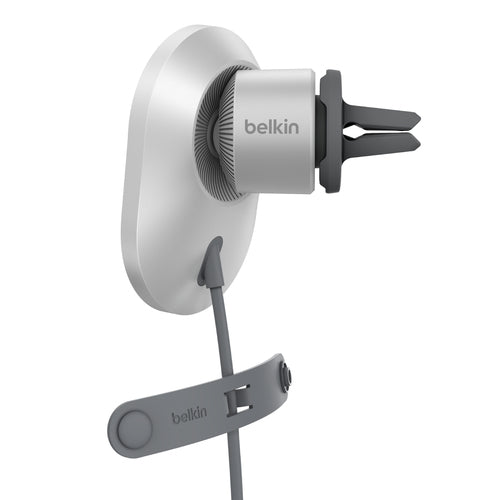 Belkin BoostCharge Pro Mobile phone Grey Cigar lighter Wireless charging Auto