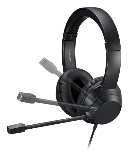 Adesso Xtream P7 Headset Wired Head-band Calls/Music USB Type-A Black