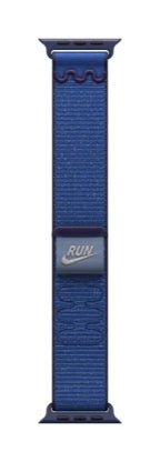 Apple Nike Sport Loop Band Blue Nylon, Recycled polyester, Spandex