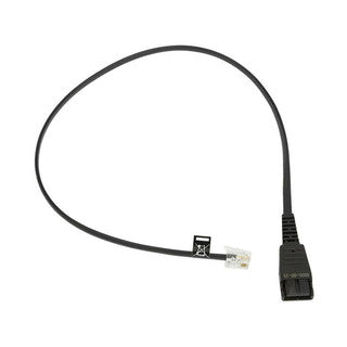 Jabra QD cord, straight, mod plug