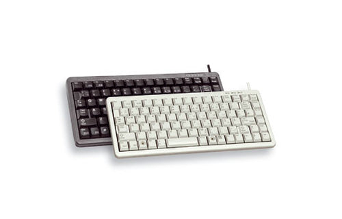 CHERRY Compact , Combo (USB + PS/2), FR keyboard USB + PS/2 QWERTY Black