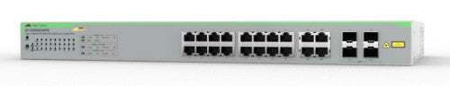 Allied Telesis iGS950/20PS Managed L2 Gigabit Ethernet (10/100/1000) Power over Ethernet (PoE) Desktop/Wall-Mounting Silver