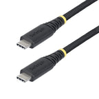 StarTech.com 10ft (3m) USB-C Charging Cable, Durable and Ultra-Flexible, 240W (5A) PD EPR, USB 2.0 Laptop Charger Cable, USB-IF Certified, Rugged USB-C Charging Cord