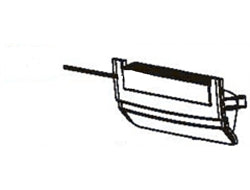 Zebra 105934-030 printer/scanner spare part Front panel