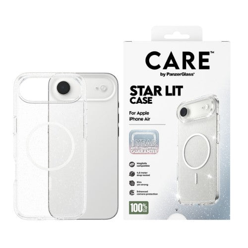 PanzerGlass CARE by ® Flagship Case Urban Explorer Star Lit w. White MagSafe iPhone Air