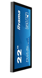 iiyama ProLite 22" 10pt touch Open Frame monitor with IPS panel and touch through glass function