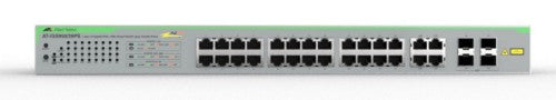 Allied Telesis iGS950/28PS Managed L2 Gigabit Ethernet (10/100/1000) Power over Ethernet (PoE) Desktop/Wall-Mounting Silver