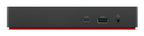 Lenovo ThinkPad Universal USB-C Dock Wired USB 3.2 Gen 1 (3.1 Gen 1) Type-C Black