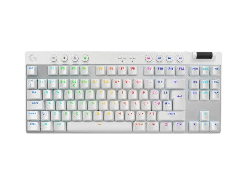 Logitech G 920-012147 keyboard Gaming RF Wireless + Bluetooth QWERTY UK English White