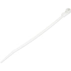 StarTech.com 6"(15cm) Cable Ties with Mounting Hole - 1/8"(3mm) wide, 1-1/2"(40mm) Bundle Dia. 40lb(18kg) Tensile Strength, Nylon 66 Self Locking Ties w/Screw Hole, UL Listed, 100 Pack - TAA