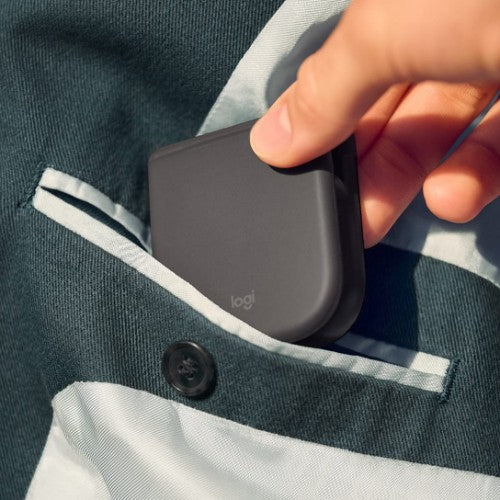 Logitech Mobi Fold mouse Travel Ambidextrous RF Wireless + Bluetooth Optical 4000 DPI
