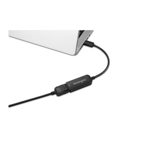 Kensington CV5000DP - Adapter - 24 pin USB-C (M) to DisplayPort (F) - Thunderbolt 3 / DisplayPort 1.4 - 4K120Hz support, 8K30Hz support, 1080p support 60Hz