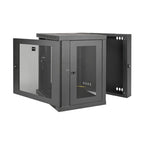 Tripp Lite SRW12US SmartRack 12U Low-Profile Switch-Depth Wall-Mount Small Rack Enclosure, Hinged Back