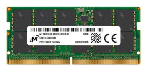 Micron MTC10C1084S1TC56BR memory module 16 GB 1 x 16 GB DDR5 262-pin SO-DIMM ECC