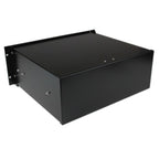 StarTech.com 4U Rack Mount Drawer - 55 lb (25 kg) - 4U Steel Storage Rack Drawer for 19" AV / Sever / Network Equipment Rack or Cabinet